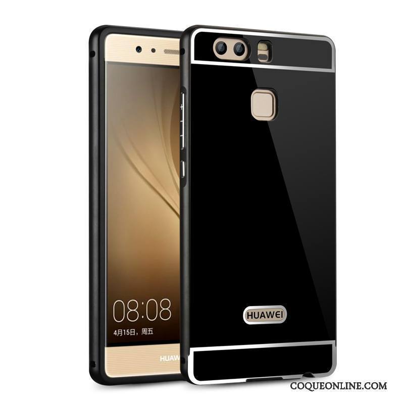 Huawei P9 Couvercle Arrière Protection Border Coque De Téléphone Métal Argent