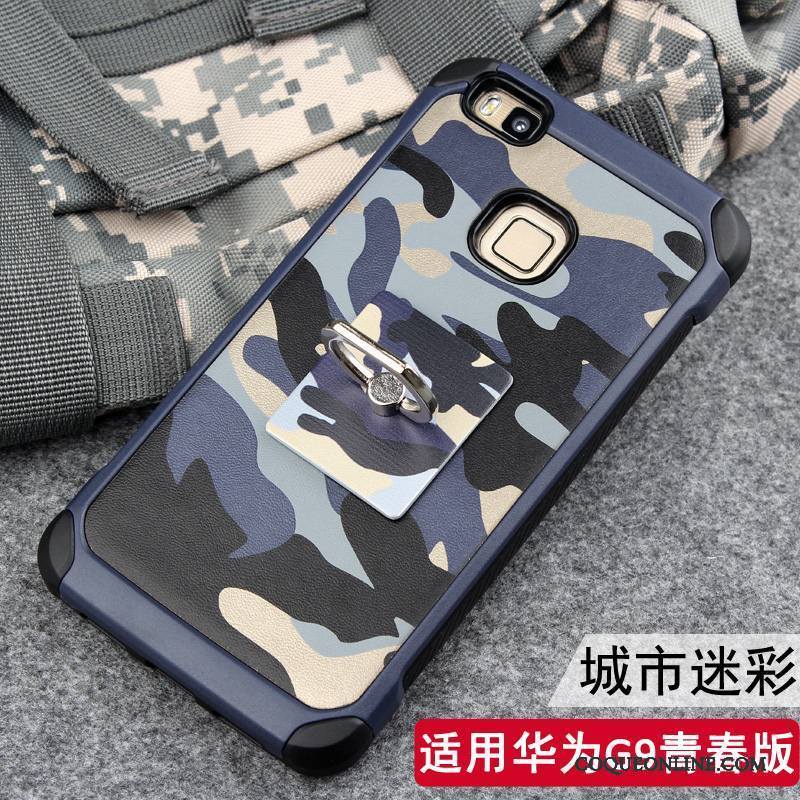Huawei P9 Lite Jeunesse Personnalité Incassable Étui Protection Coque De Téléphone Anneau