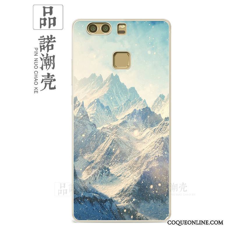 Huawei P9 Plus Coque De Téléphone Créatif Art Naturel Paysage Jeunesse Fluide Doux