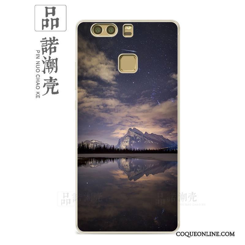 Huawei P9 Plus Coque De Téléphone Créatif Art Naturel Paysage Jeunesse Fluide Doux