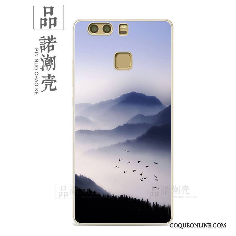 Huawei P9 Plus Coque De Téléphone Créatif Art Naturel Paysage Jeunesse Fluide Doux
