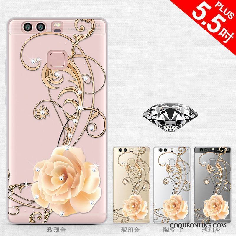 Huawei P9 Plus Coque De Téléphone Incassable Dessin Animé Silicone Étui Charmant Tendance