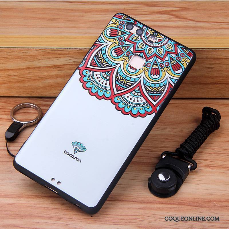 Huawei P9 Plus Coque Multicolore Tendance Incassable Protection Téléphone Portable Fluide Doux Étui