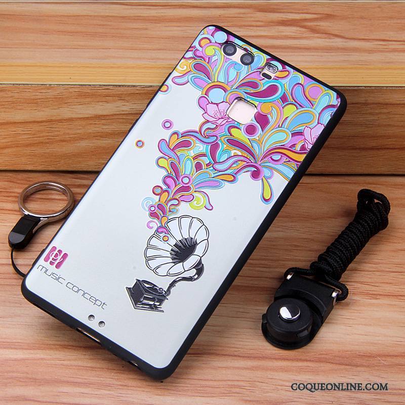 Huawei P9 Plus Coque Multicolore Tendance Incassable Protection Téléphone Portable Fluide Doux Étui