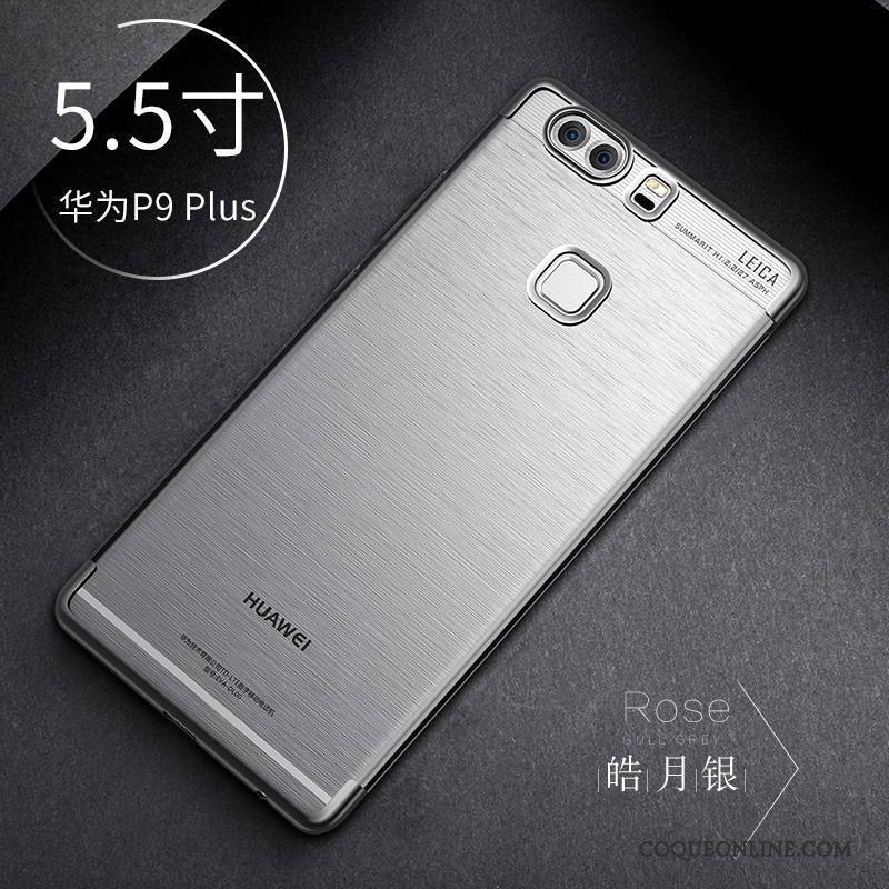 Huawei P9 Plus Coque Personnalité Transparent Protection Tout Compris Incassable Créatif Étui