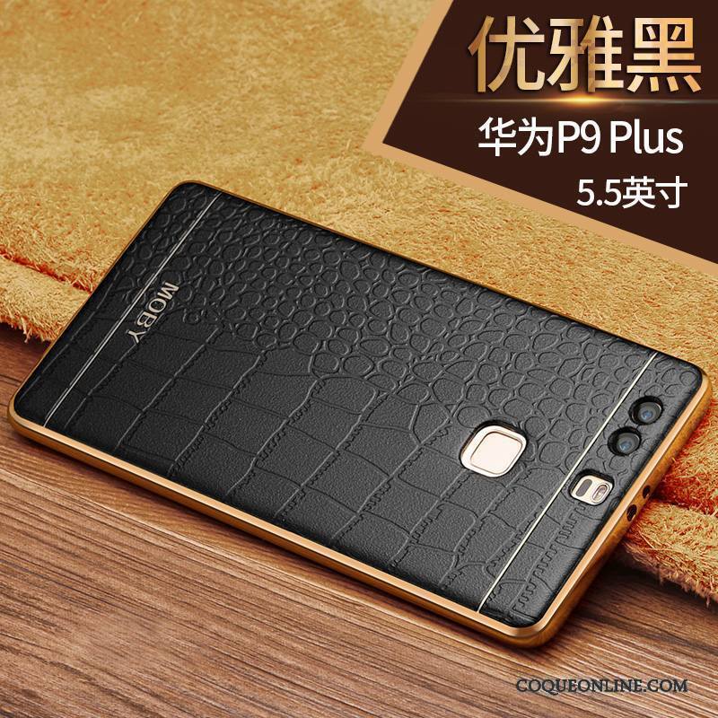 Huawei P9 Plus Fluide Doux Tendance Business Coque Silicone Personnalité Étui