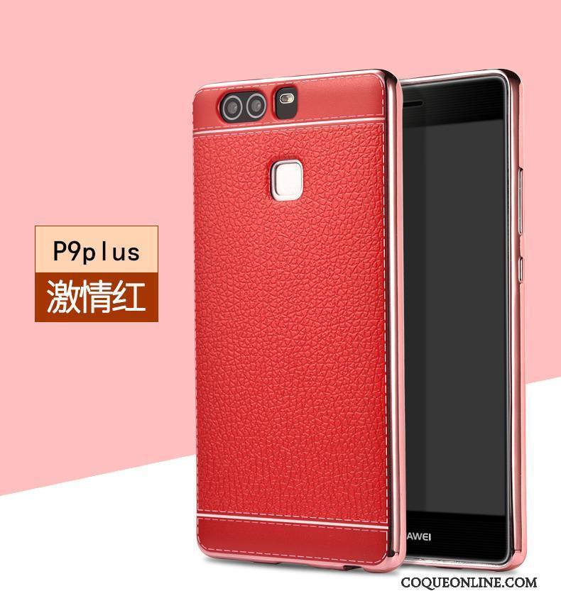 Huawei P9 Plus Rouge Protection Tout Compris Incassable Étui Coque De Téléphone Silicone