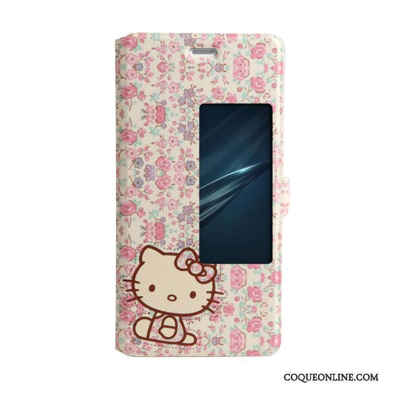 Huawei P9 Tendance Dessin Animé Étui Coque De Téléphone Housse Fluide Doux Ouvrir La Fenêtre