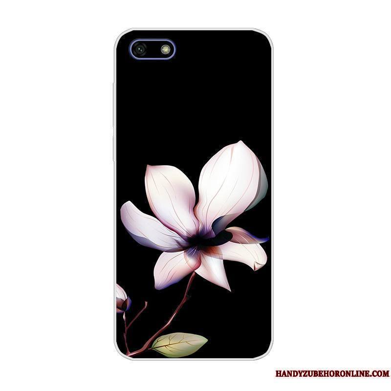 Huawei Y5 2018 Coque Bleu Dessin Animé Étui Protection Incassable De Téléphone