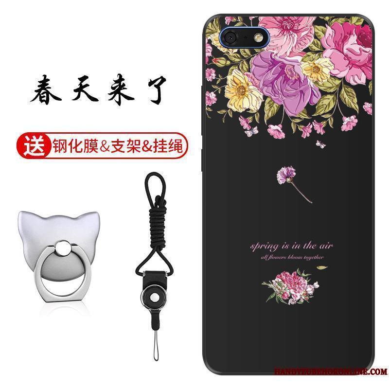 Huawei Y5 2018 Coque Modèle Gaufrage Protection Jeunesse Incassable Silicone Personnalisé