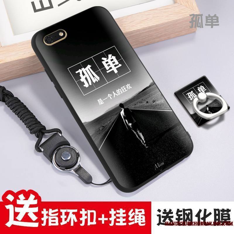 Huawei Y5 2018 Gaufrage Protection Coque De Téléphone Silicone Personnalisé Incassable Étui