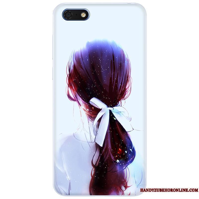 Huawei Y5 2018 Incassable Coque De Téléphone Silicone Étui Protection Créatif Fluide Doux