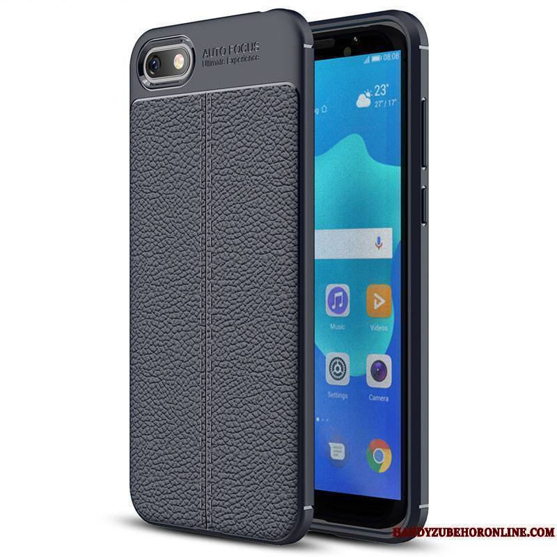 Huawei Y5 2018 Modèle Fleurie Gris Jeunesse Étui Coque De Téléphone Téléphone Portable Protection