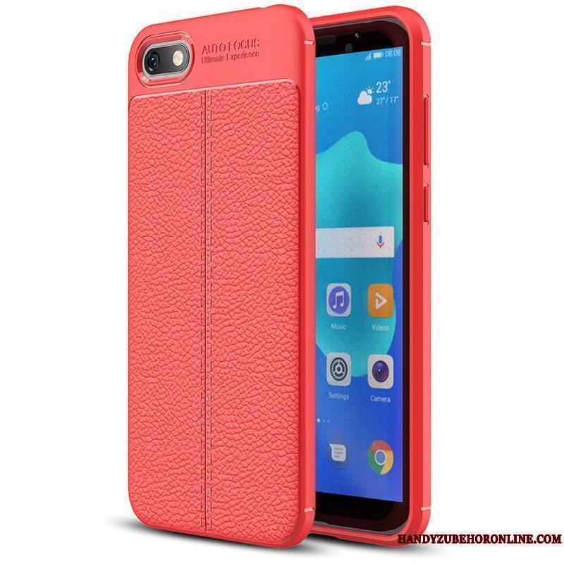 Huawei Y5 2018 Modèle Fleurie Gris Jeunesse Étui Coque De Téléphone Téléphone Portable Protection