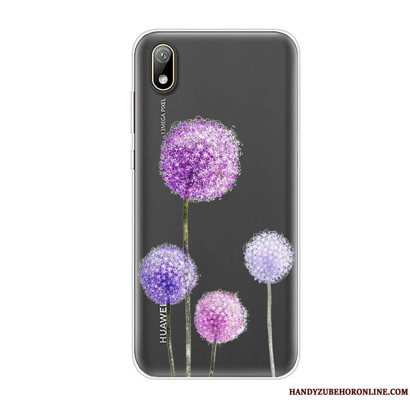 Huawei Y5 2019 Fluide Doux Charmant Protection Incassable Coque De Téléphone Silicone Dessin Animé