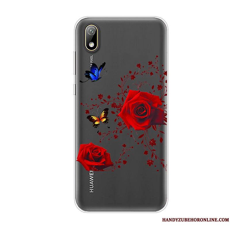 Huawei Y5 2019 Fluide Doux Charmant Protection Incassable Coque De Téléphone Silicone Dessin Animé