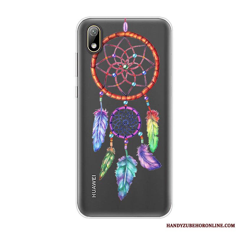 Huawei Y5 2019 Fluide Doux Charmant Protection Incassable Coque De Téléphone Silicone Dessin Animé