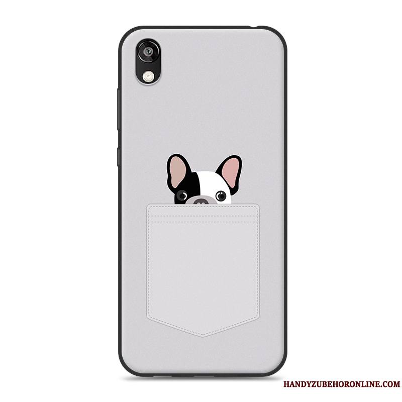 Huawei Y5 2019 Fluide Doux Protection Incassable Rose Coque De Téléphone En Silicone Dessin Animé