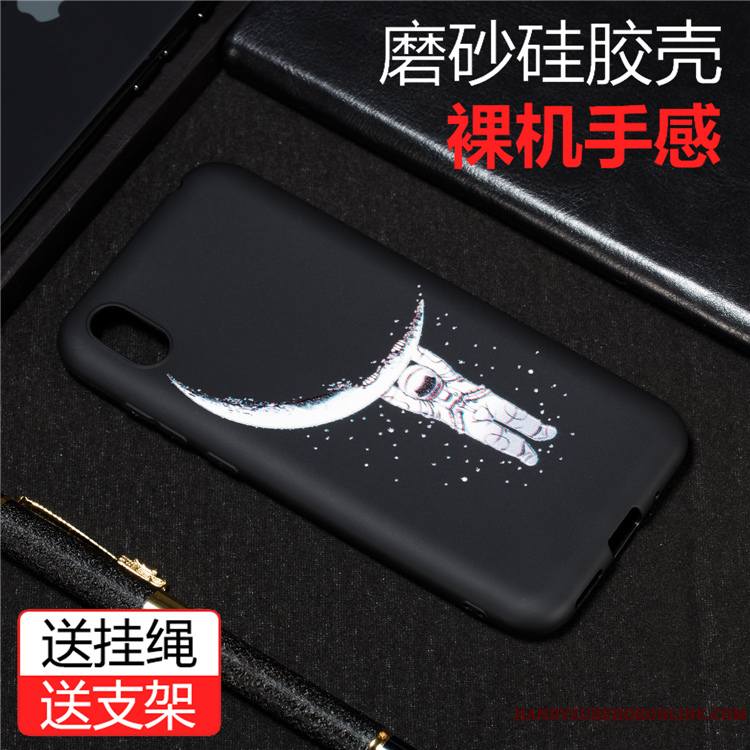 Huawei Y5 2019 Protection Étui Silicone Noir Incassable Coque De Téléphone