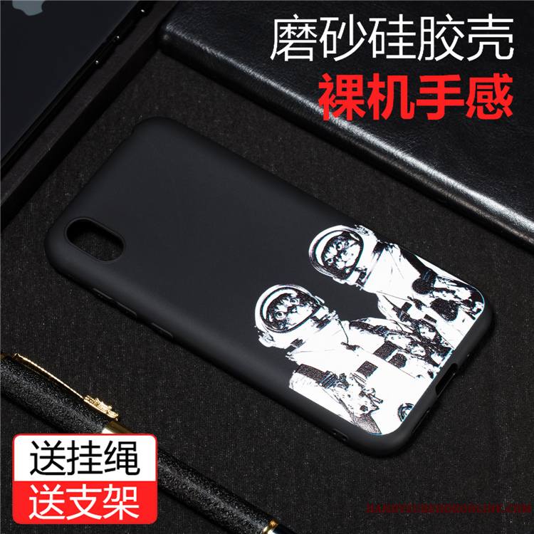 Huawei Y5 2019 Protection Étui Silicone Noir Incassable Coque De Téléphone