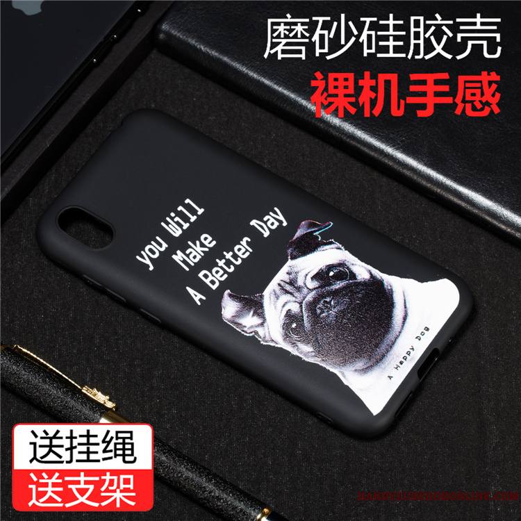 Huawei Y5 2019 Protection Étui Silicone Noir Incassable Coque De Téléphone