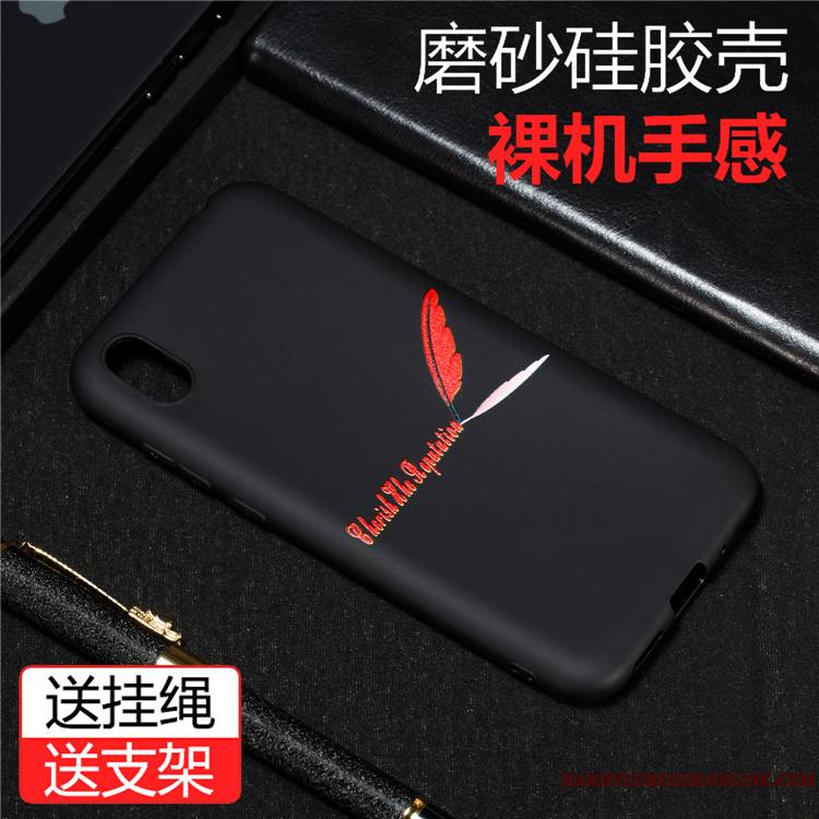 Huawei Y5 2019 Protection Étui Silicone Noir Incassable Coque De Téléphone