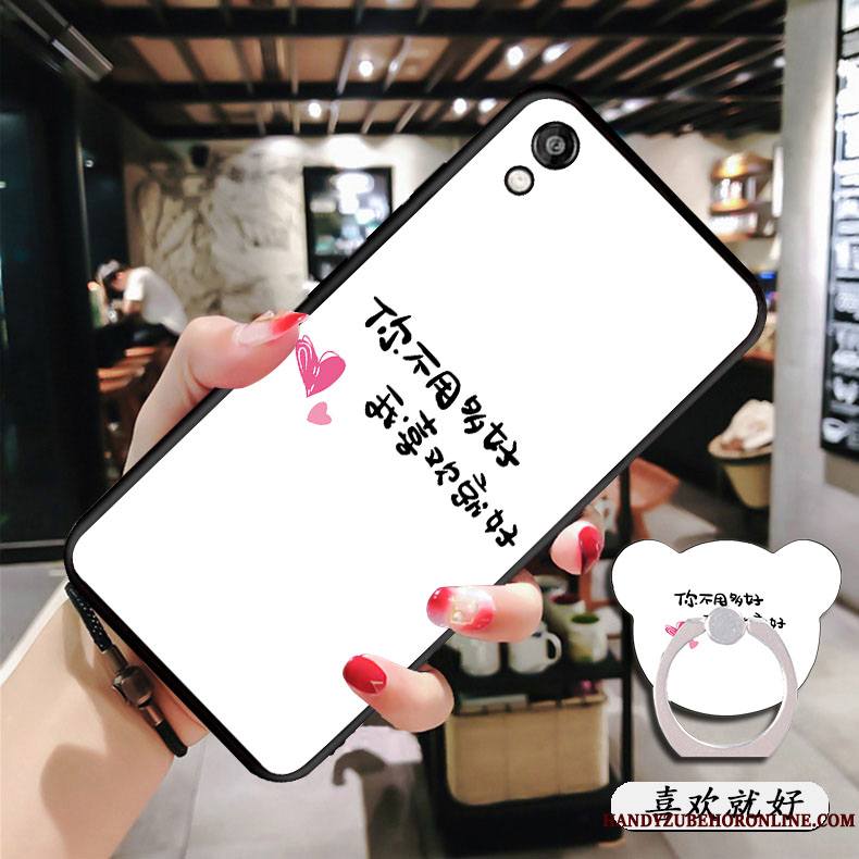 Huawei Y5 2019 Tout Compris Ornements Suspendus Protection Étui Violet Incassable Coque De Téléphone