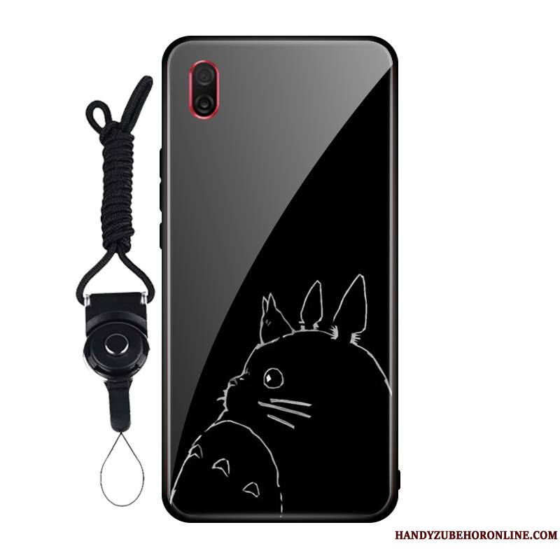 Huawei Y5 2019 Étui Verre Trempé Miroir Personnalisé Téléphone Portable Protection Coque De Téléphone