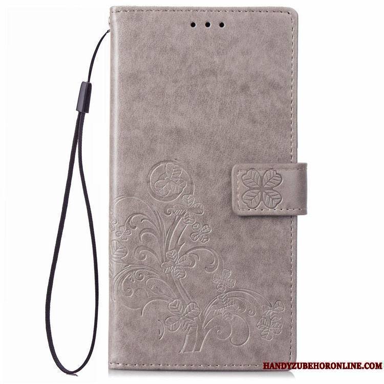 Huawei Y6 2018 Coque De Téléphone Incassable Cuir Protection Étui Tout Compris Housse