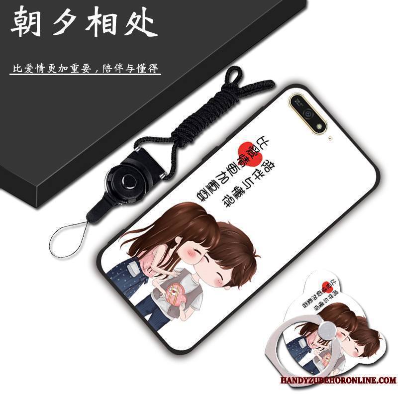 coque huawei y6 2018 avec anneau