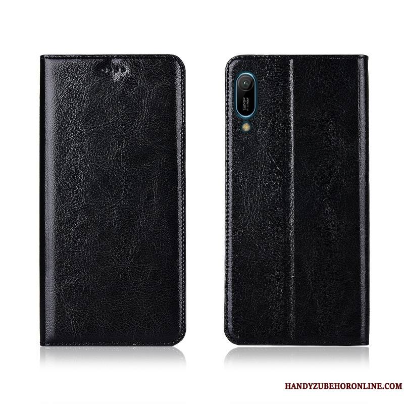 Huawei Y6 2019 Clamshell Étui Coque De Téléphone Modèle Fleurie Fluide Doux Nouveau Housse