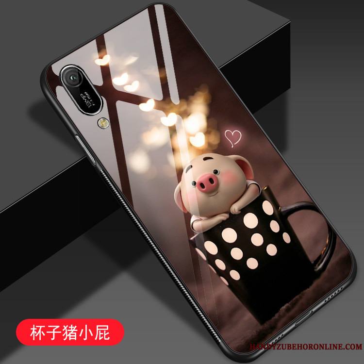 Huawei Y6 2019 Coque Créatif Dessin Animé Personnalité Charmant Net Rouge Petit Tout Compris