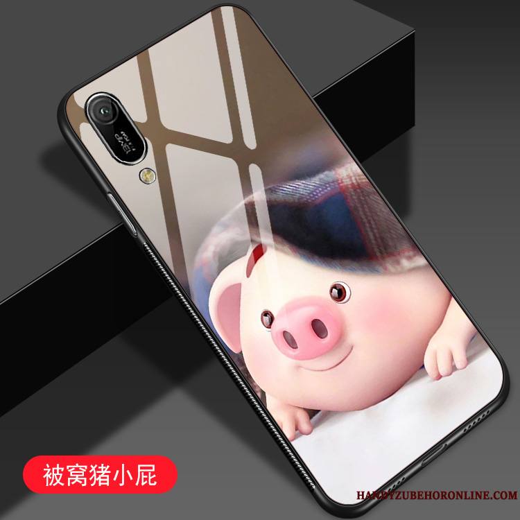 Huawei Y6 2019 Coque Créatif Dessin Animé Personnalité Charmant Net Rouge Petit Tout Compris