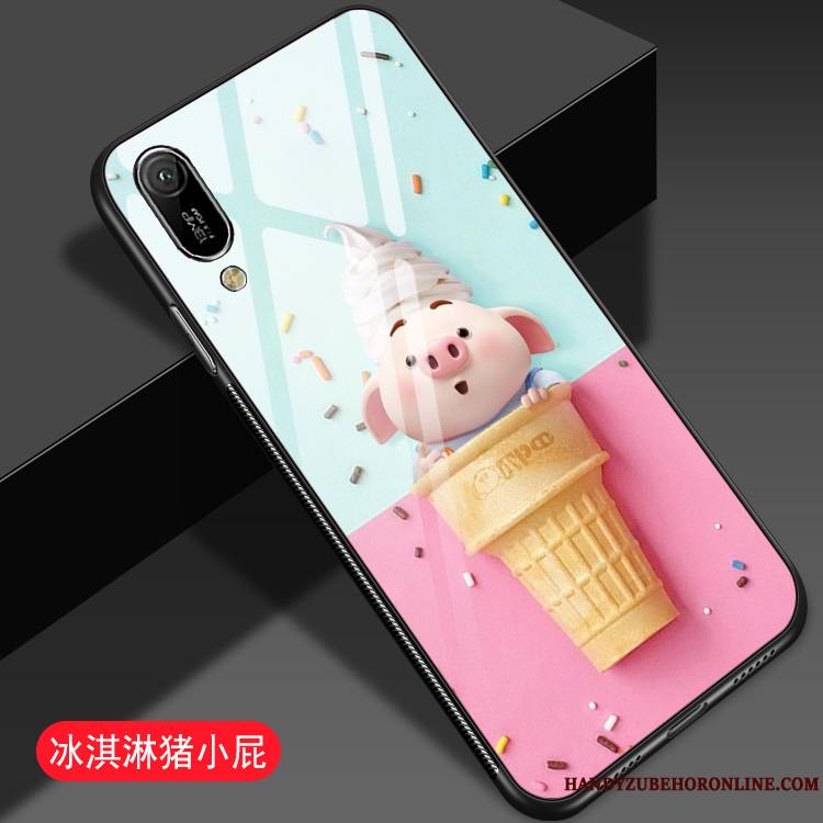 Huawei Y6 2019 Coque Créatif Dessin Animé Personnalité Charmant Net Rouge Petit Tout Compris