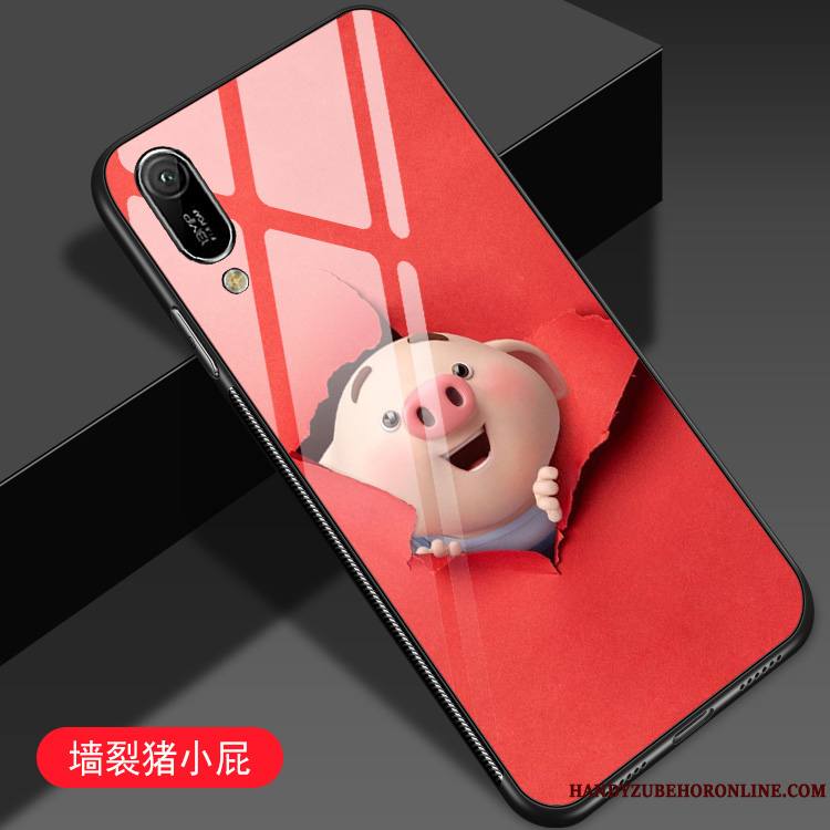 Huawei Y6 2019 Coque Créatif Dessin Animé Personnalité Charmant Net Rouge Petit Tout Compris