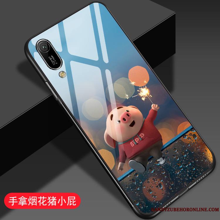 Huawei Y6 2019 Coque Créatif Dessin Animé Personnalité Charmant Net Rouge Petit Tout Compris
