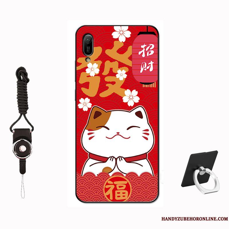 Huawei Y6 2019 Coque De Téléphone Personnalité Protection Personnalisé Silicone Fluide Doux Tempérer