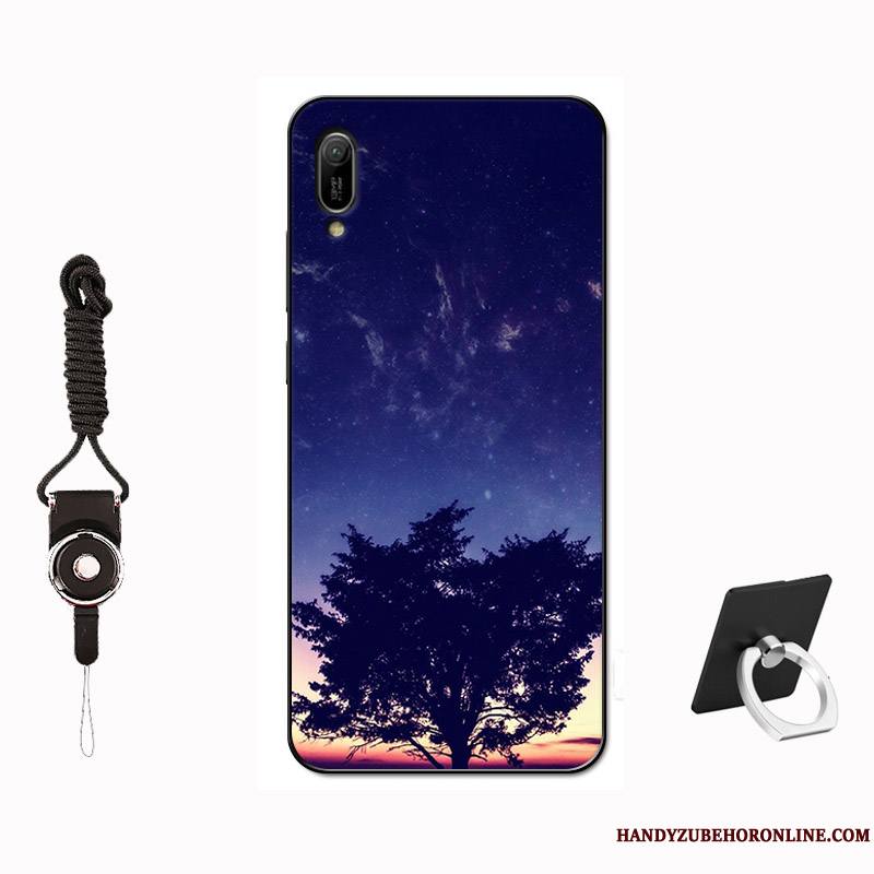 Huawei Y6 2019 Coque De Téléphone Personnalité Protection Personnalisé Silicone Fluide Doux Tempérer