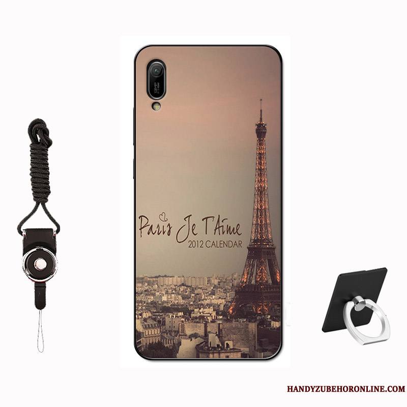 Huawei Y6 2019 Coque De Téléphone Personnalité Protection Personnalisé Silicone Fluide Doux Tempérer