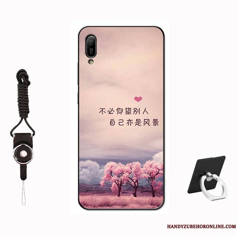 Huawei Y6 2019 Coque De Téléphone Personnalité Protection Personnalisé Silicone Fluide Doux Tempérer