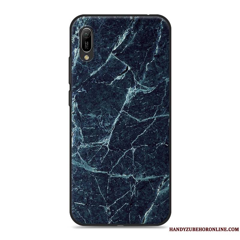 Huawei Y6 2019 Coque Téléphone Portable Simple Créatif Personnalité Protection Tendance Silicone