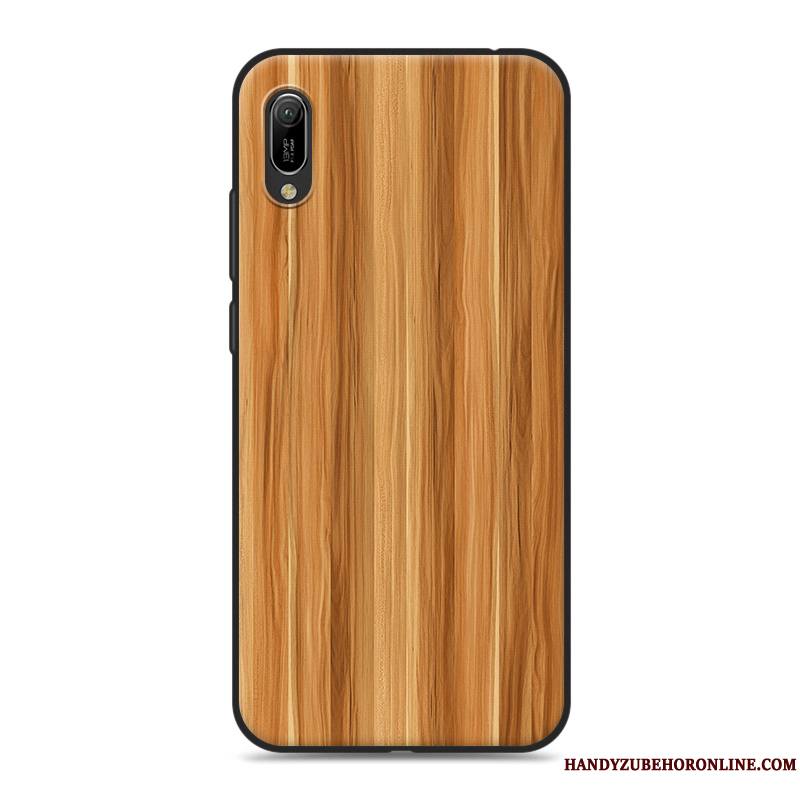 Huawei Y6 2019 Coque Téléphone Portable Simple Créatif Personnalité Protection Tendance Silicone