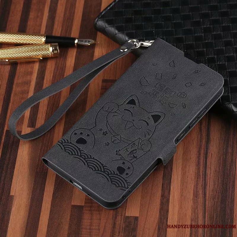 Huawei Y6 2019 Étui En Cuir Coque De Téléphone Charmant Business Tout Compris Incassable Housse