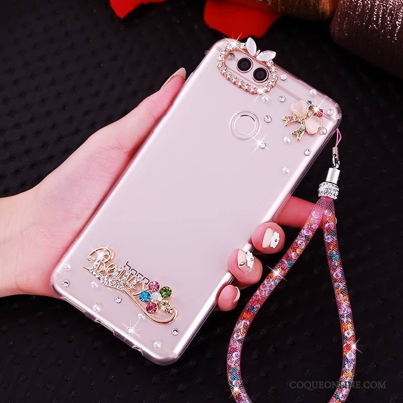 Huawei Y6 Pro 2017 Rose Tout Compris Protection Coque De Téléphone Incassable Fluide Doux Étui