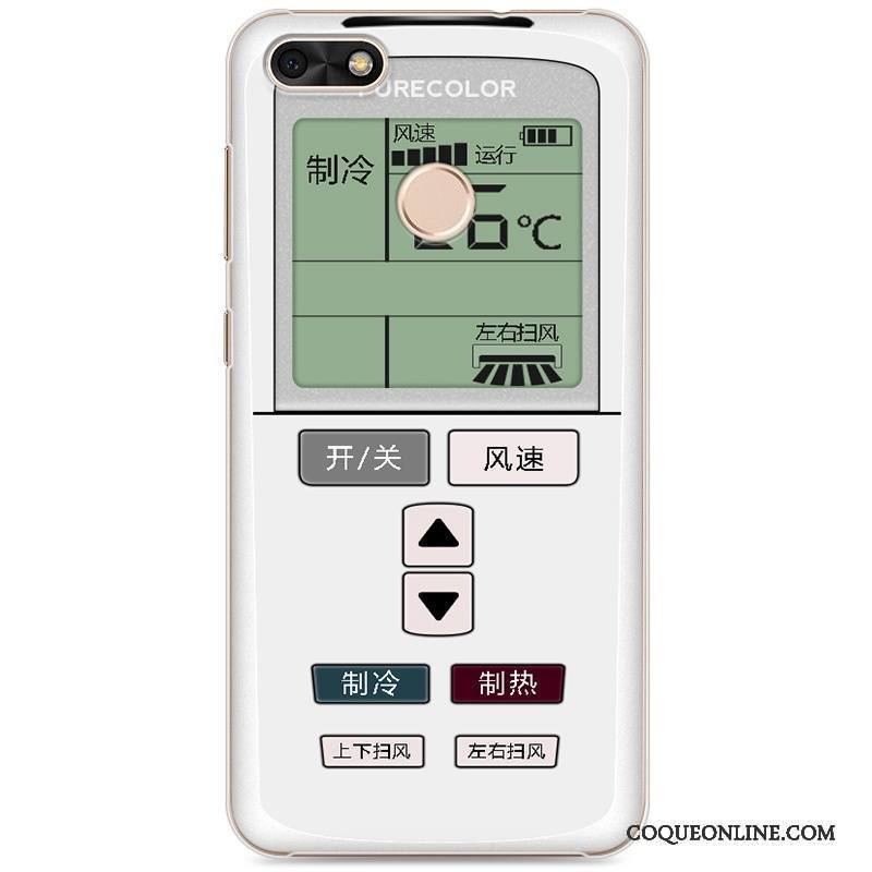 Huawei Y6 Pro 2017 Vintage Créatif Protection Coque De Téléphone Jaune Difficile Étui