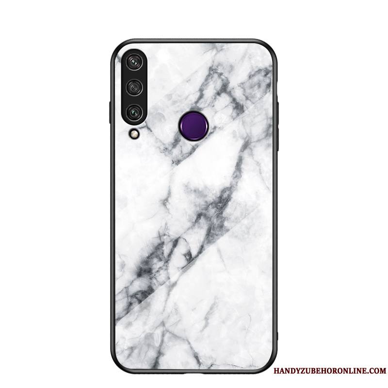 Huawei Y6p Coque Fluide Doux Difficile Marque De Tendance Peinture Incassable Mode Étui