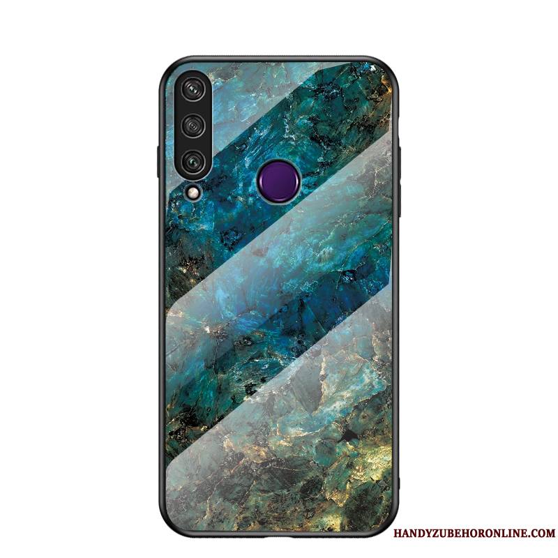 Huawei Y6p Coque Fluide Doux Difficile Marque De Tendance Peinture Incassable Mode Étui