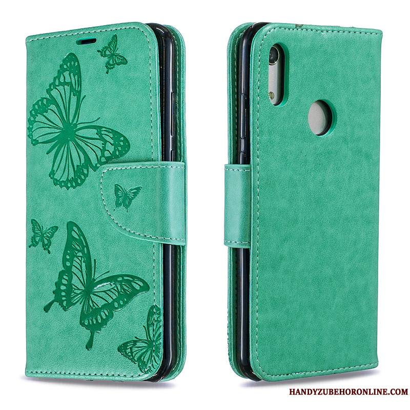 Huawei Y6s Gaufrage Protection Coque De Téléphone Papillon Jeunesse Housse Étui