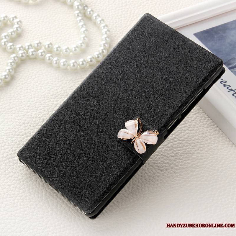 Huawei Y7 2018 Housse Téléphone Portable Incassable Rose Nouveau Étui En Cuir Coque De Téléphone