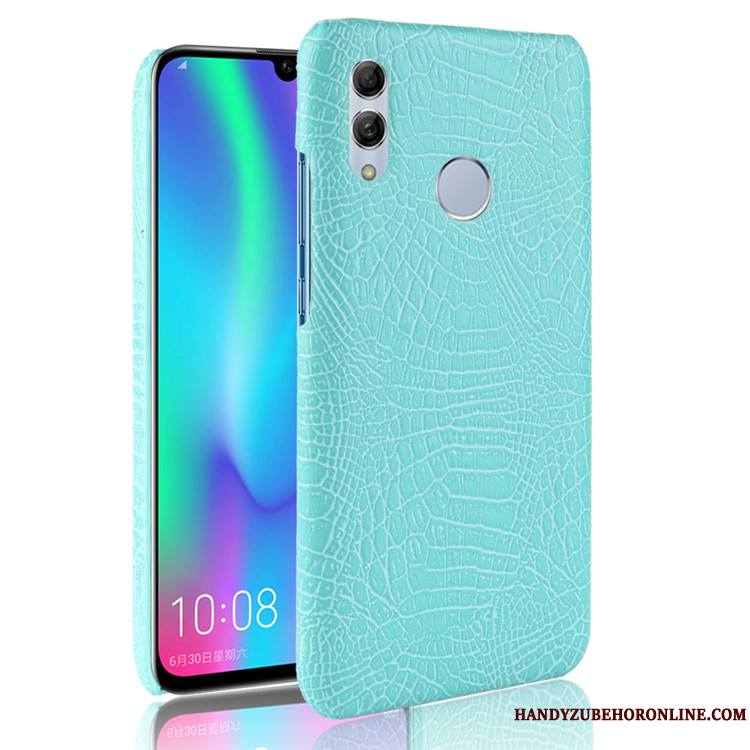 Huawei Y7 2019 Bleu Étui Incassable Business Téléphone Portable Difficile Coque